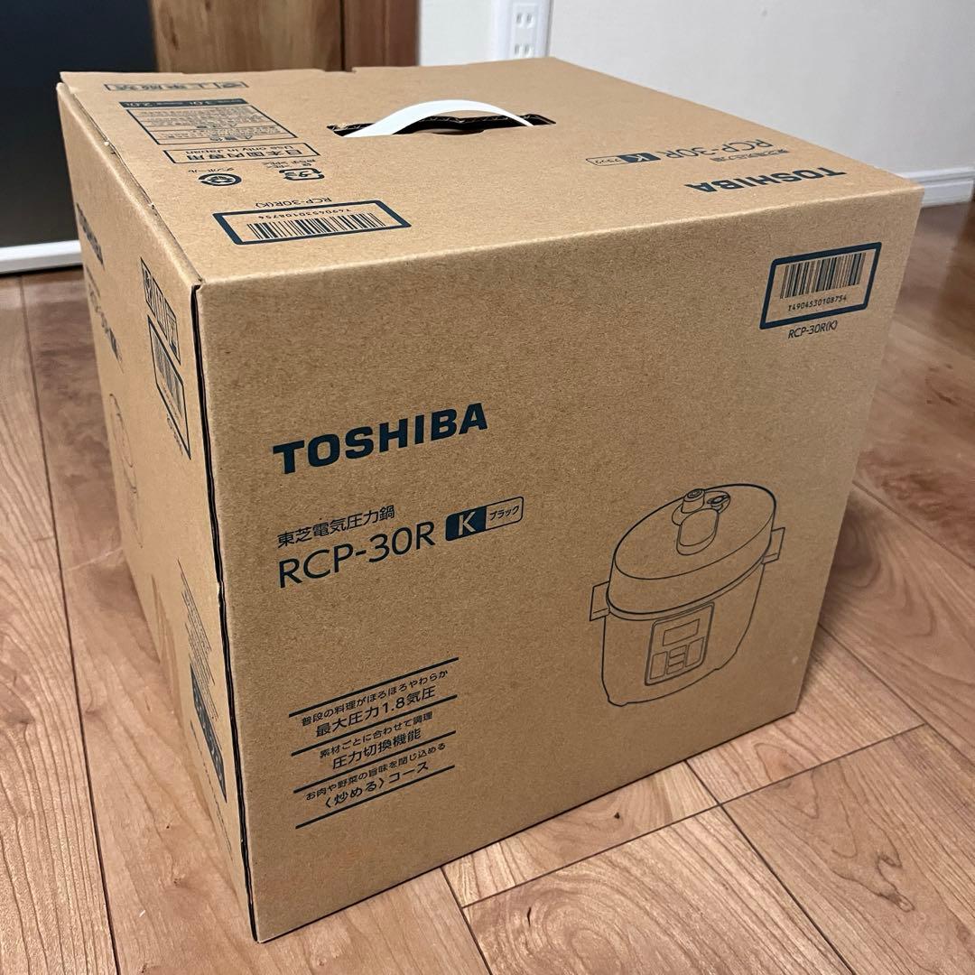 東芝　電気圧力鍋　RCP-30R【新品未使用】