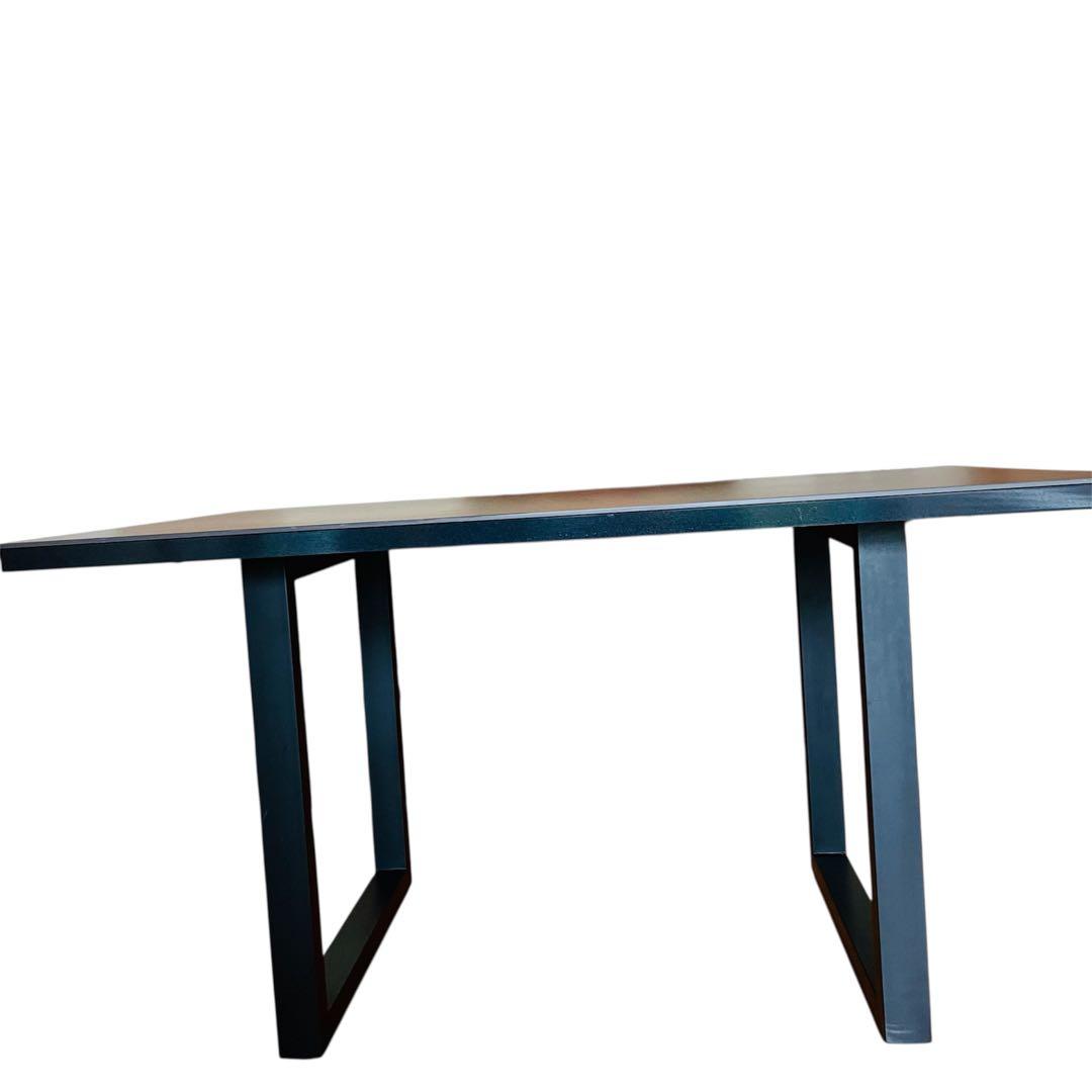 綾野製作所 ネオス セラミック ダイニングテーブル アイアングレー 135