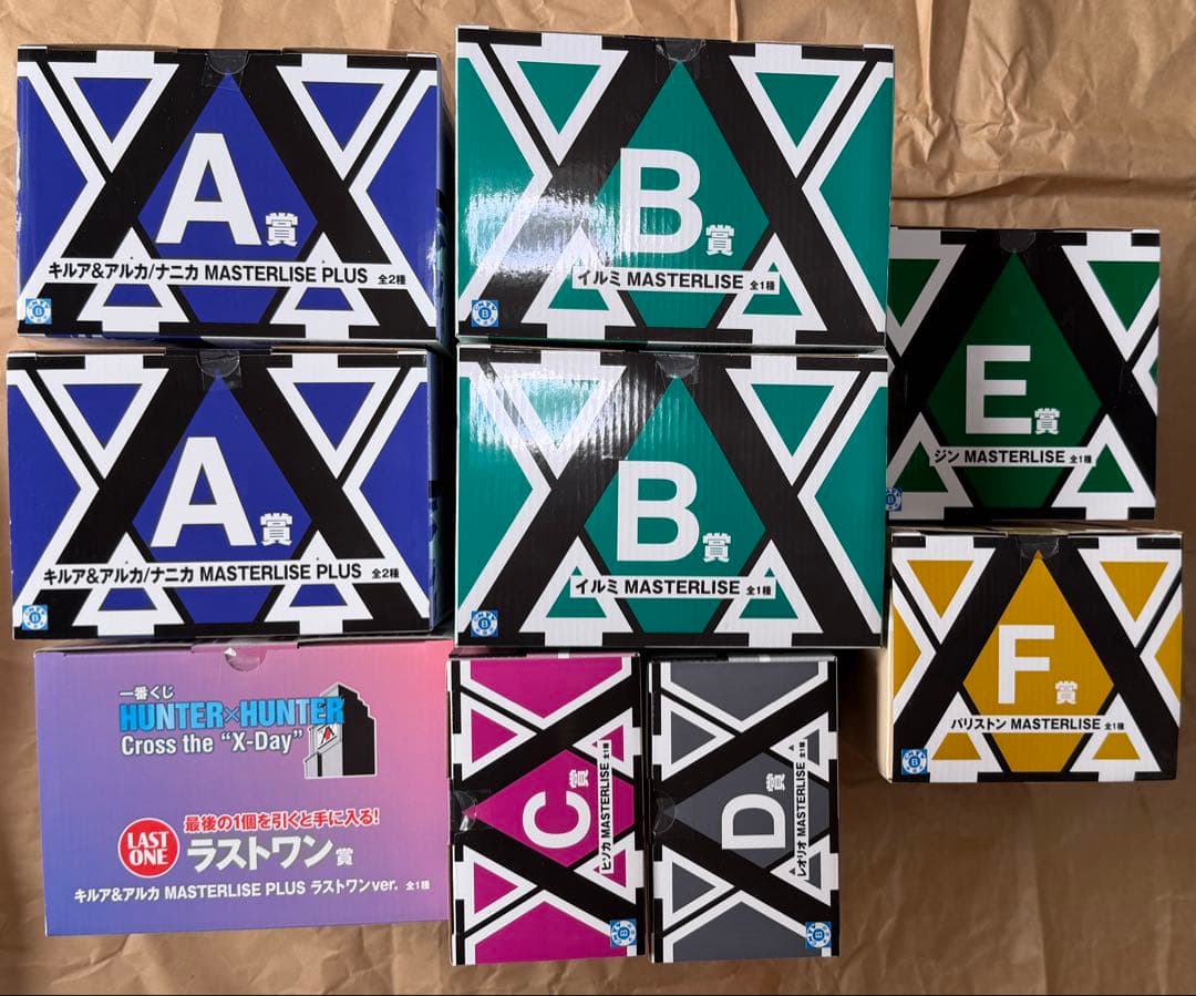 HUNTER×HUNTER 一番くじ　フィギュア　全種　コンプ