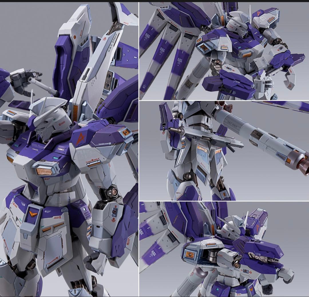 新品未開封メタルビルドHi-νガンダム&メガバズーカランチャーセット