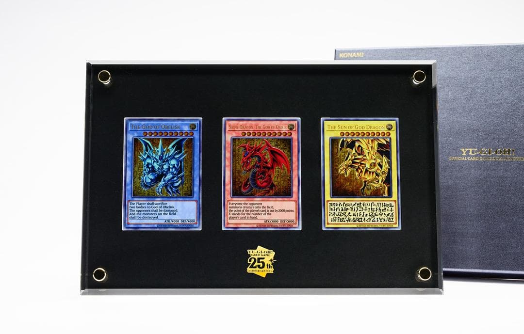 遊戯王OCGデュエルモンスターズ「三幻神」スペシャルカードセット（ステンレス製）