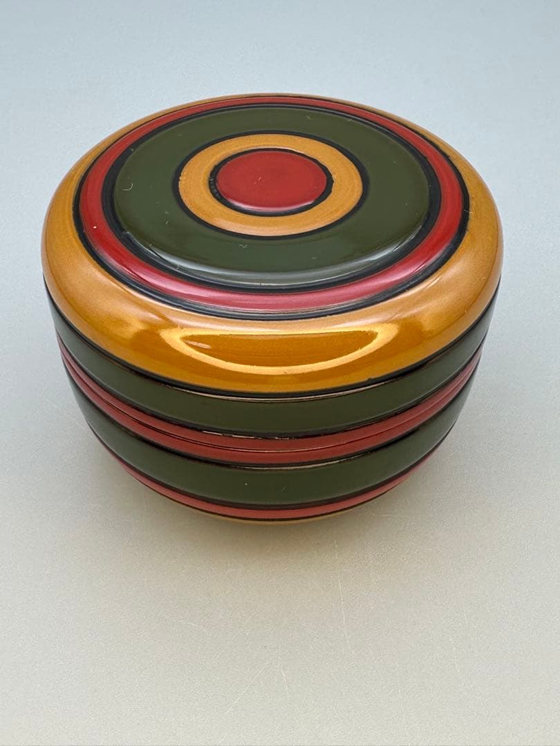 茶道具　棗　辻石斎　コマ　宗完書付