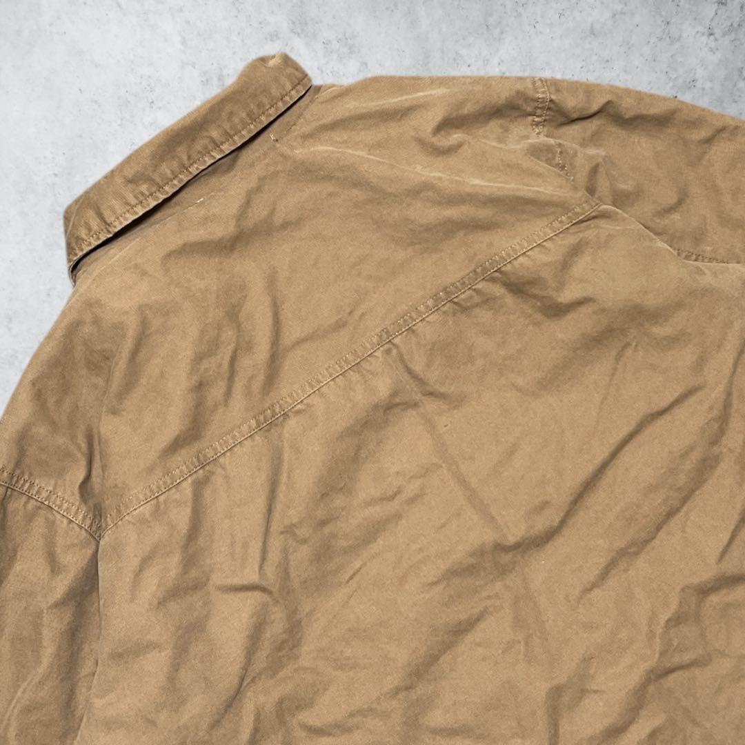 vintage中綿ダックジャケットデトロイトジャケットy2kキャメルM短丈古着