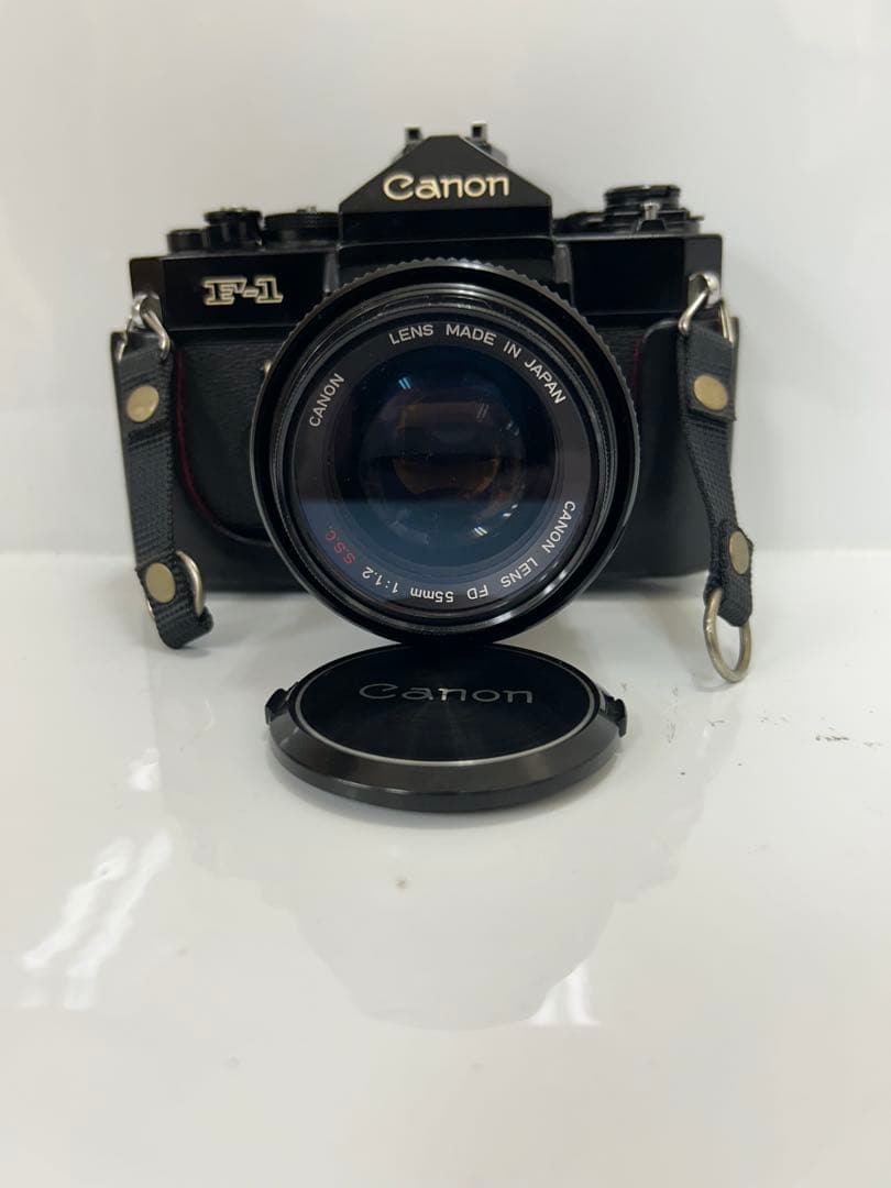 Canon F-1 一眼レフカメラ レザーケース付き