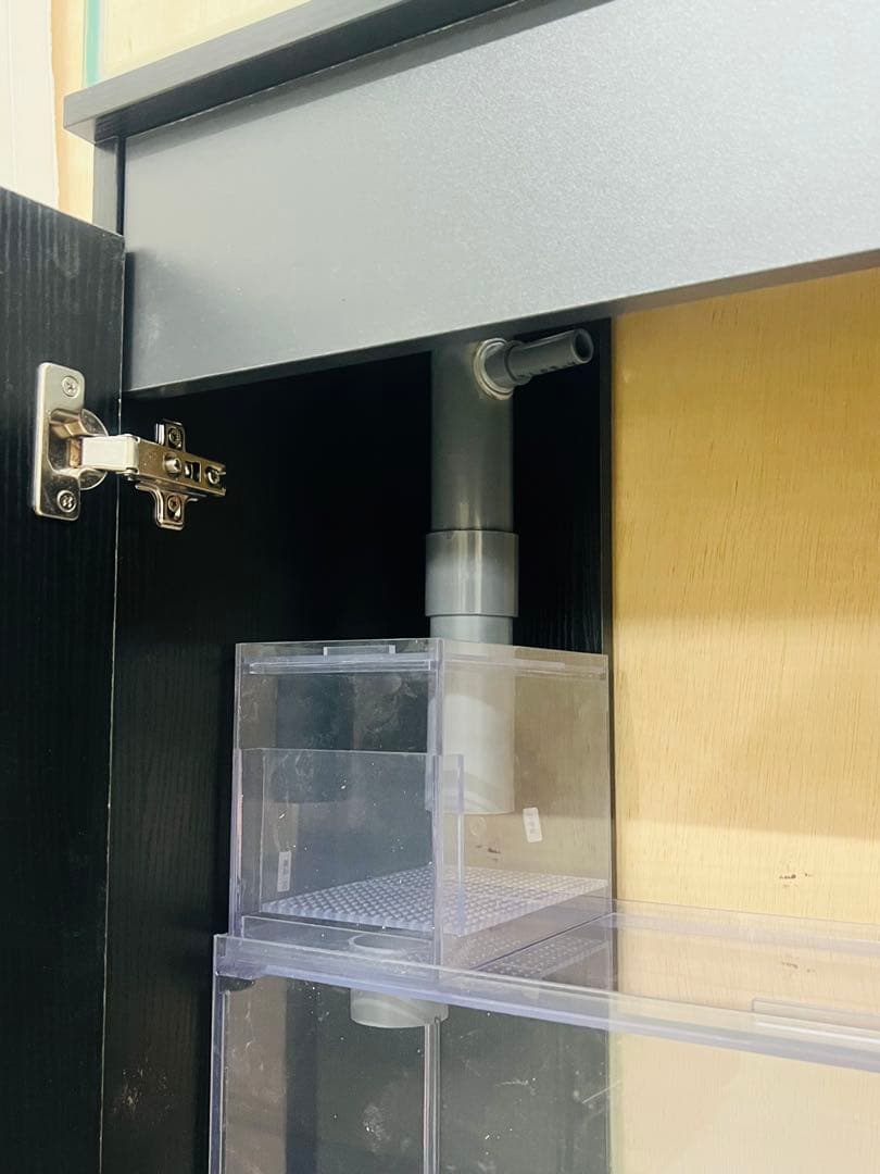 １セット限定　ライトカバー付　900×300×300㎜オーバーフロー水槽 セット