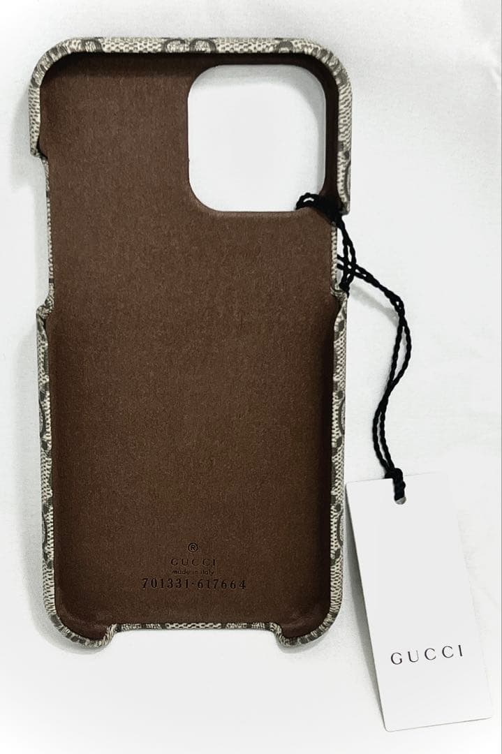 ●新品未使用●GUCCI グッチ iPhone13ProMax ケース GG柄●
