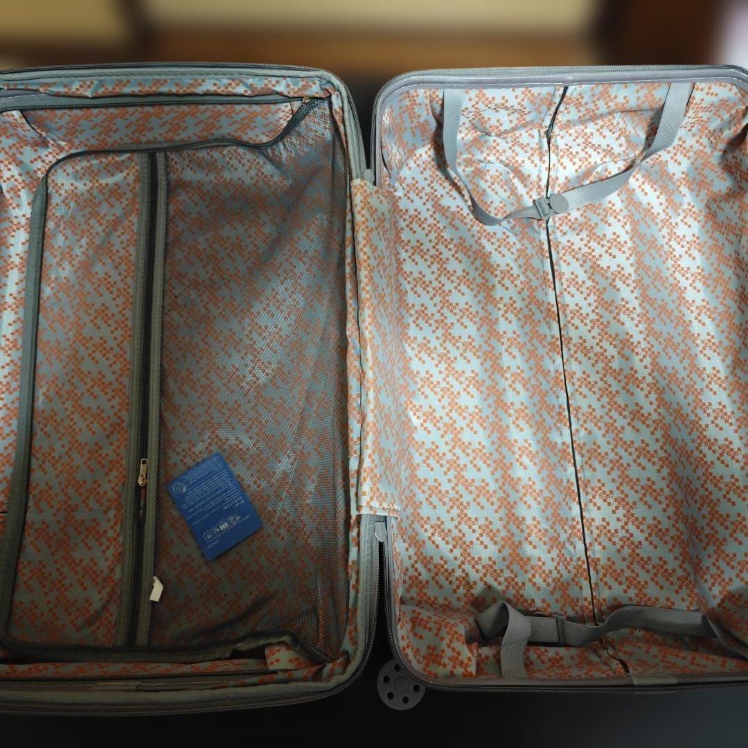 新品 スーツケース 2点セット 拡張機能付き TSAロック搭載