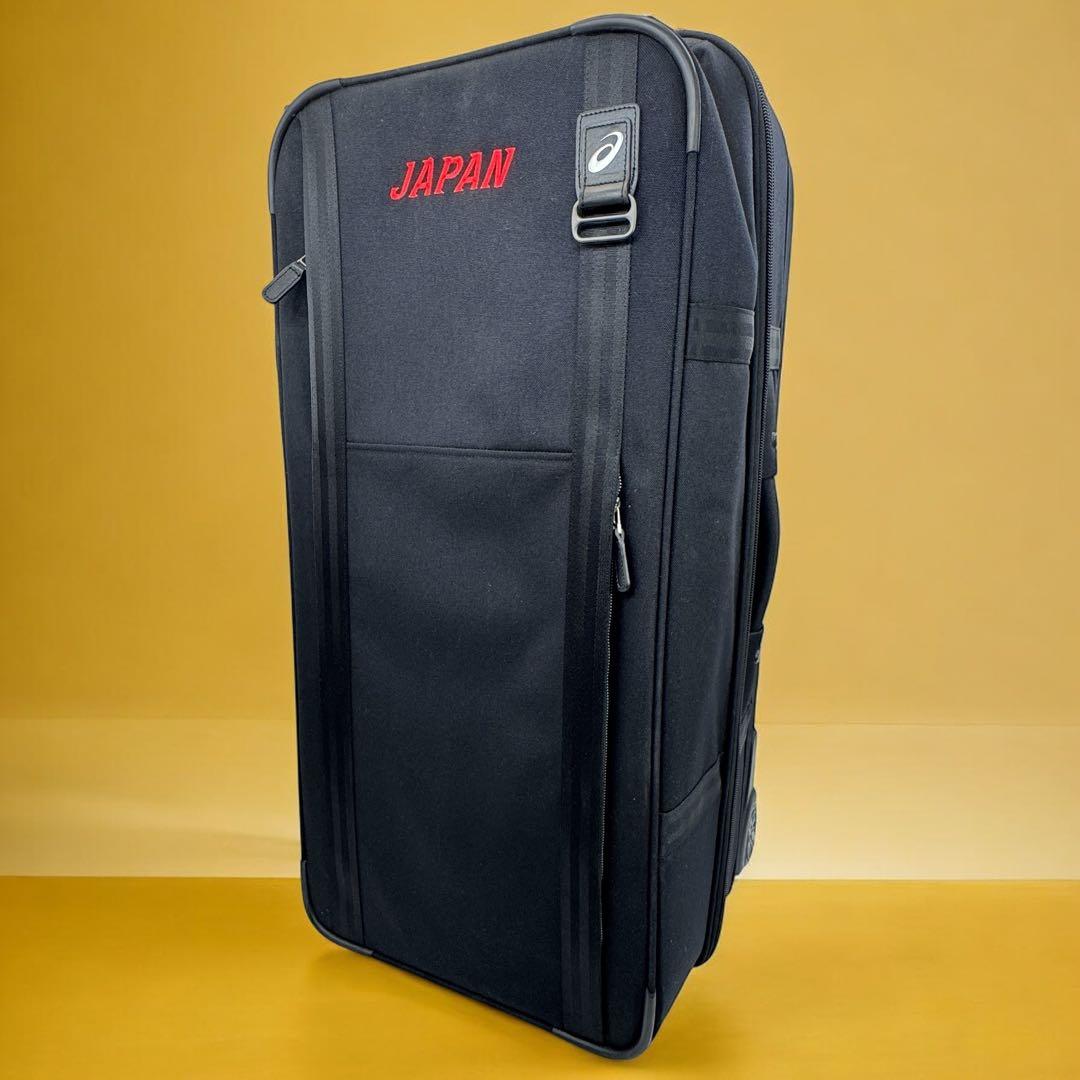 希少 非売品 アシックス 世界陸上日本代表支給 キャリーケースバッグ 120L