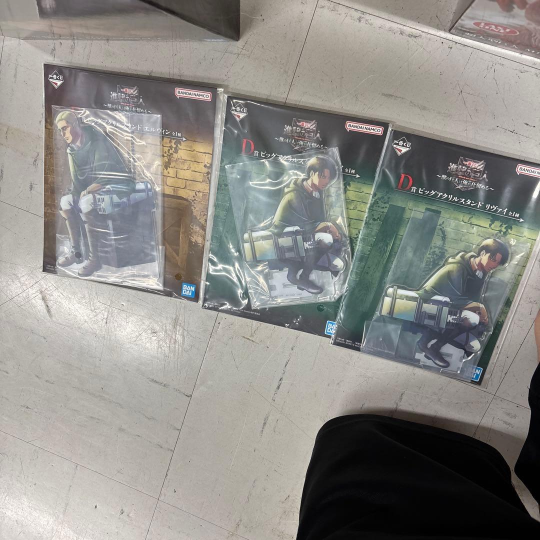 B*M様 一番くじ進撃の巨人 ラストワン賞 a賞 B賞 チャームシークレットあり