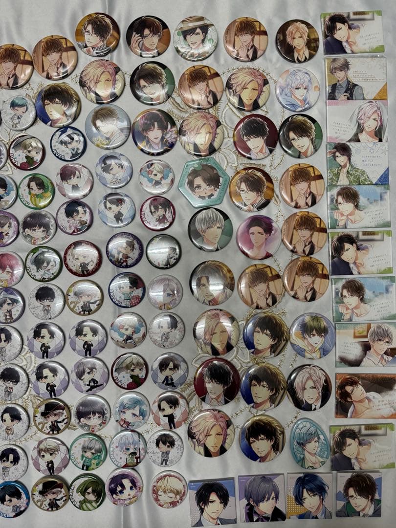 coly 缶バッジ 約420個　大量　セット　スタマイ　ホログラム　ホロ