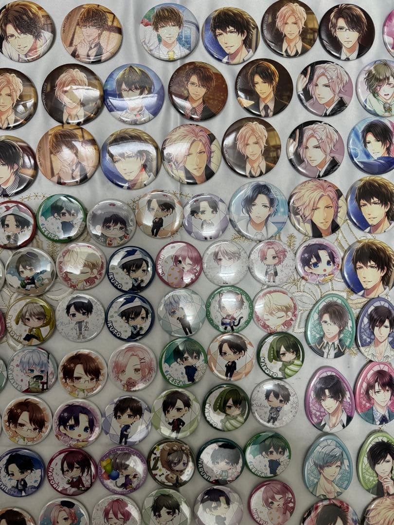 coly 缶バッジ 約420個　大量　セット　スタマイ　ホログラム　ホロ