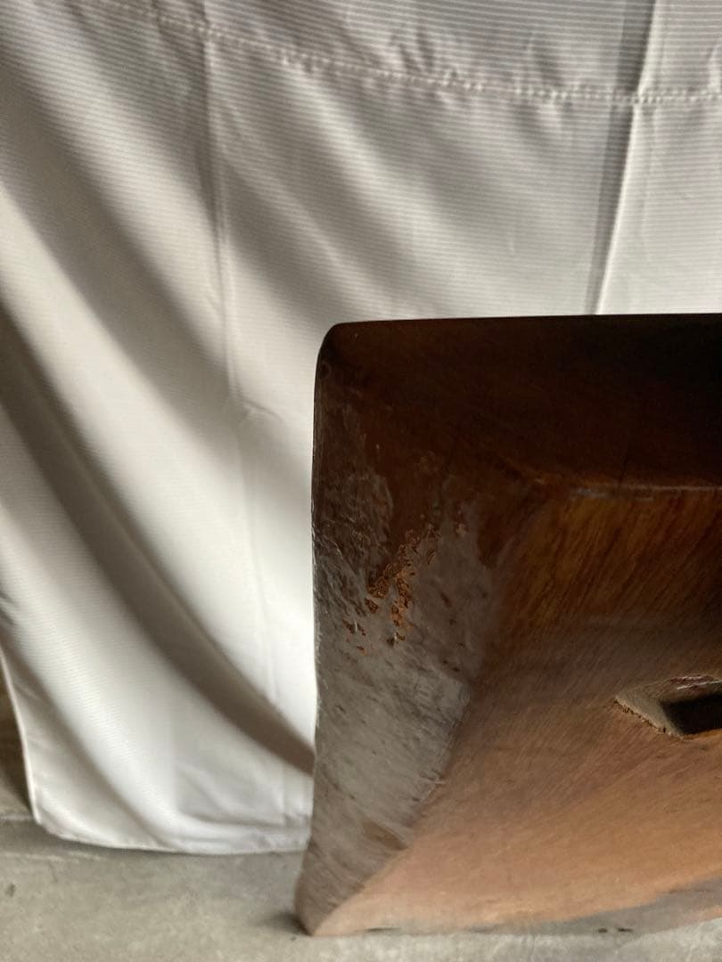 無垢　一枚板　カウンター　ブビンガ?