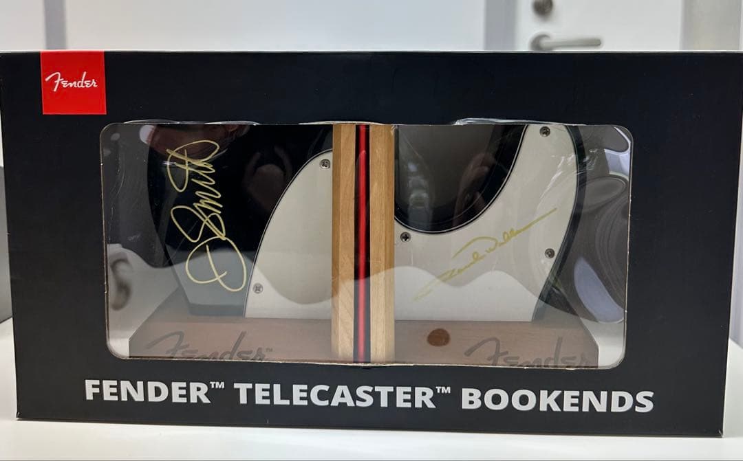 Fenderビルダーサインブックエンド テレキャスター実物ボディ同素材 おまけ付