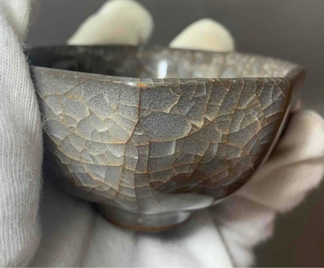 中国 八角小鉢（洗筆）　u6230231