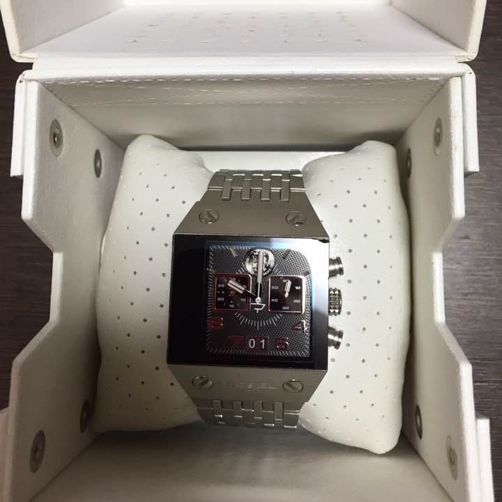 DIESEL メンズ 腕時計 トリプルタイム クロノグラフDZ9022