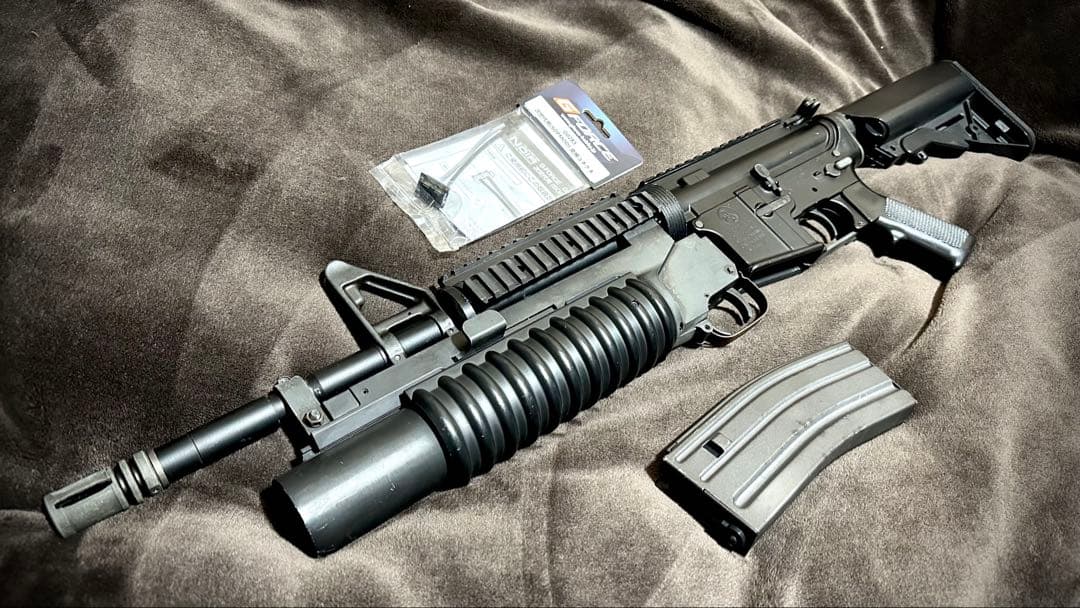 東京マルイ 次世代電動ガン SOPMOD M4 ジャンク CAW M203