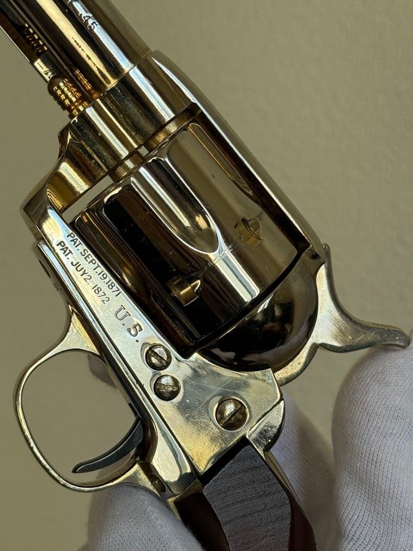 コクサイ コルト SAA キャバルリー 木製グリップ SMG 金属 モデルガン