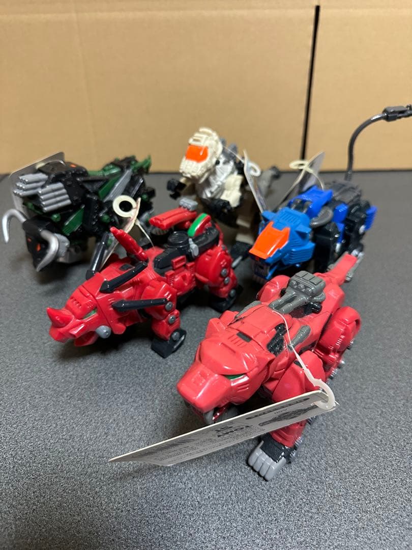 未使用ゾイドフィギュアコレクション　タグ付き　5体セット