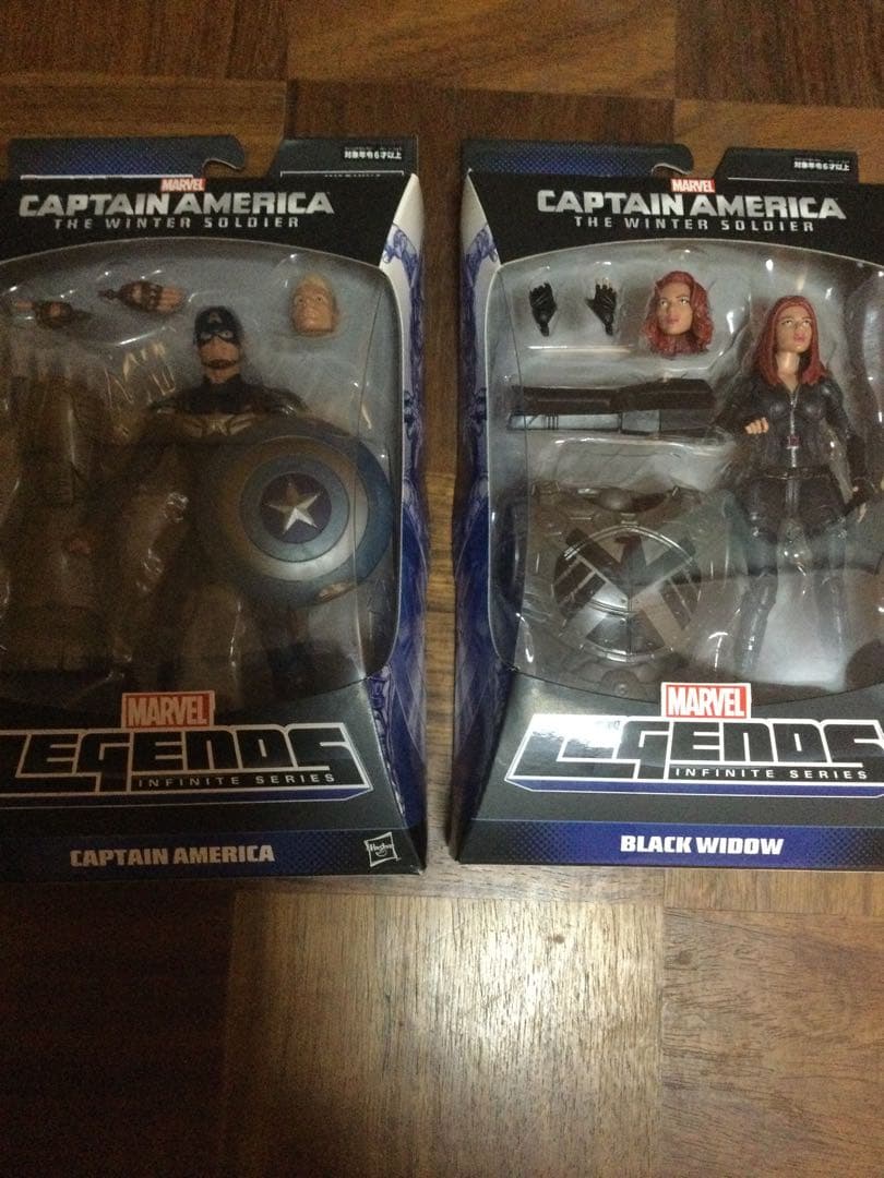 アベンジャーズ　キャプテン・アメリカ & ブラック・ウィドウ　アベンジャーズ