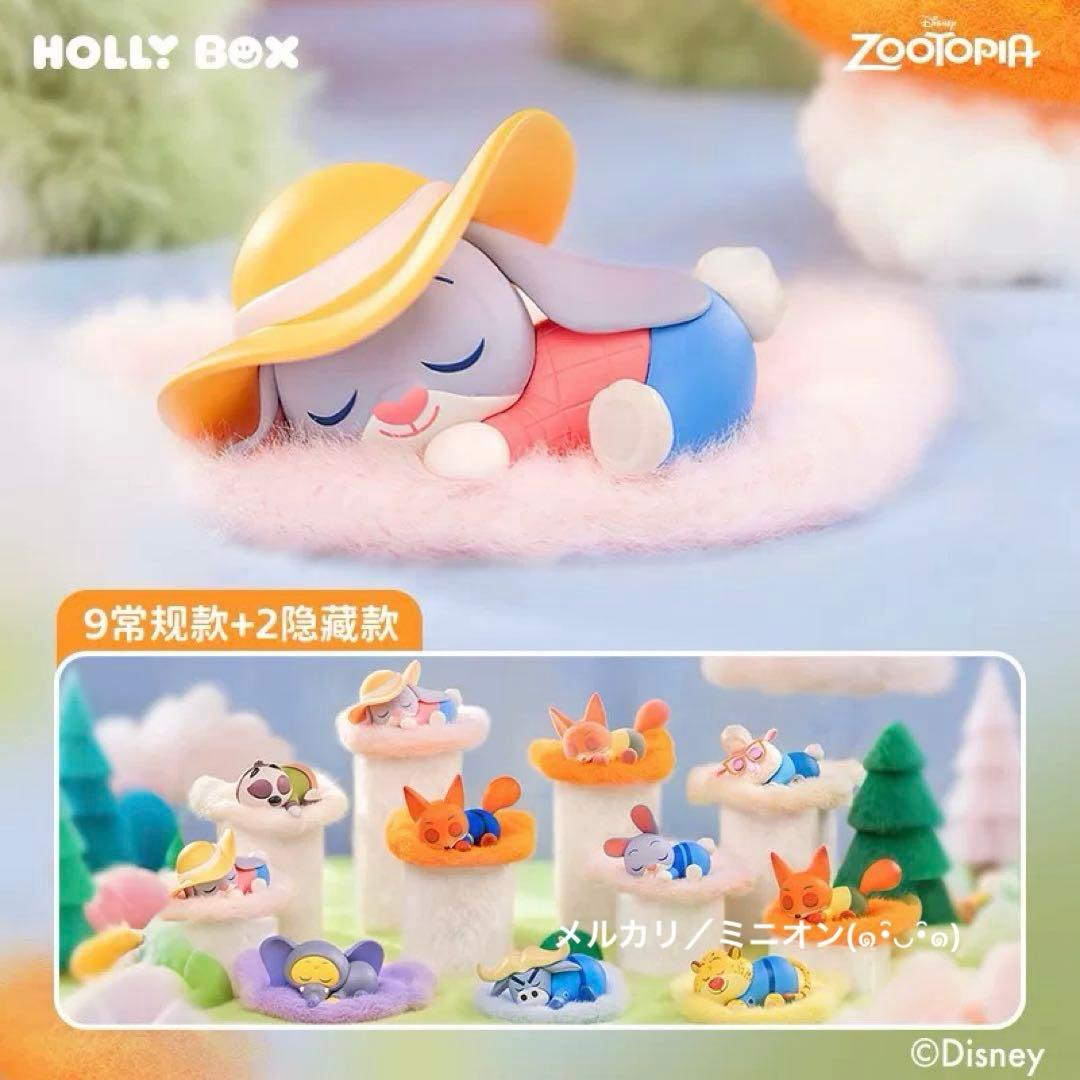 MORSTORM ズートピア 寝そべりシリーズ フィギュア 9種セット BOX