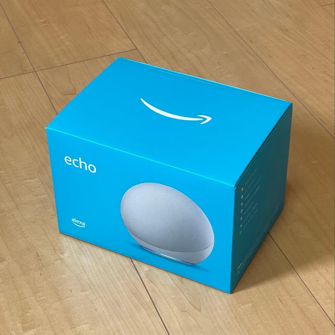 アレクサ Alexa Echo エコー 第4世代 スマート グレーシャーホワイト