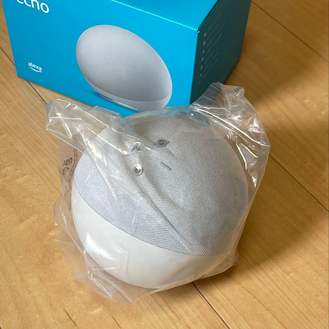 アレクサ Alexa Echo エコー 第4世代 スマート グレーシャーホワイト