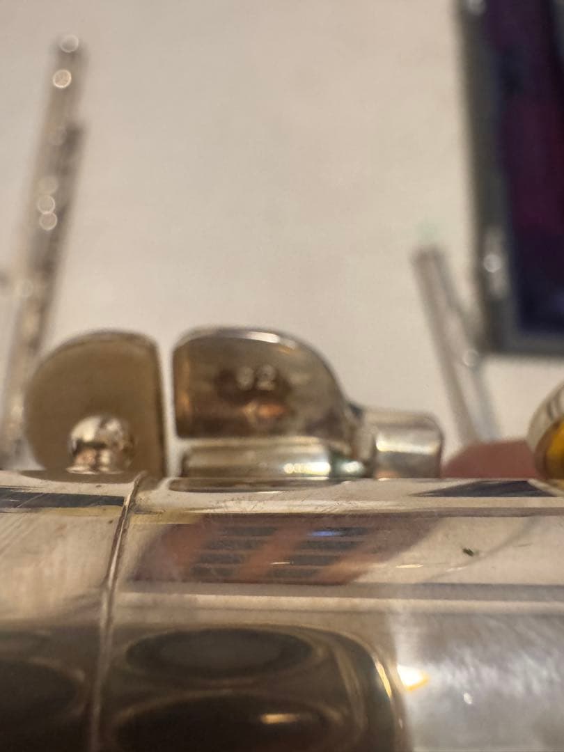 コタケ Kotake K50Sフルート925刻印あり 純銀 楽器 吹奏楽シルバー