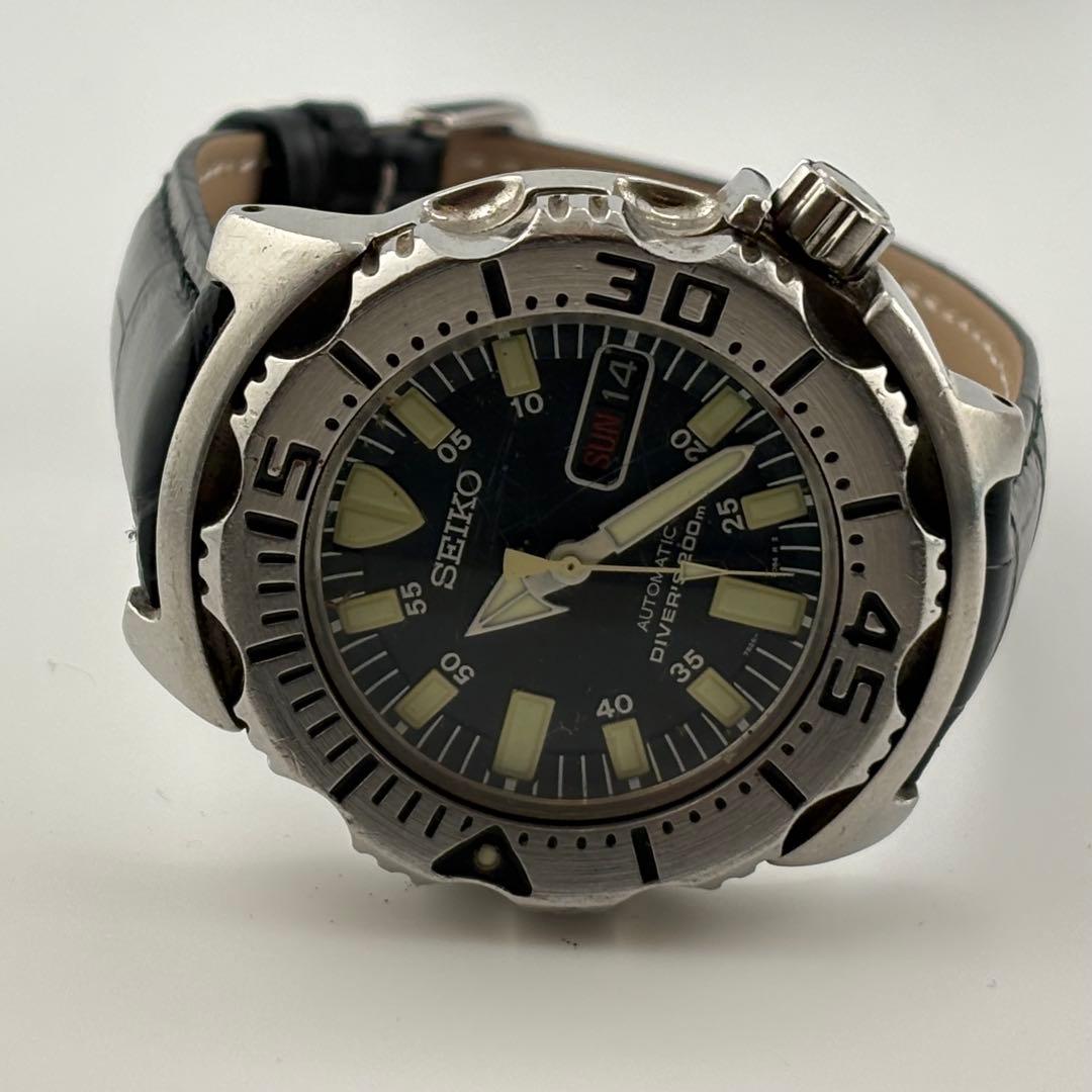 【超希少】セイコー　7S26-0350 自動巻　モンスター　新品ベルト