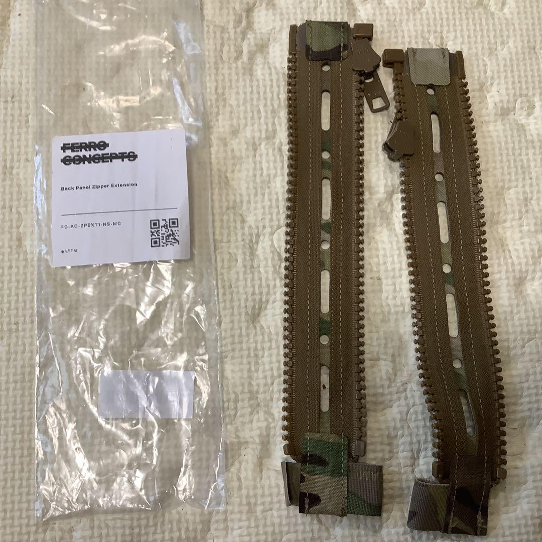 Ferro Concepts ジッパーエクステンション　multicam 実物