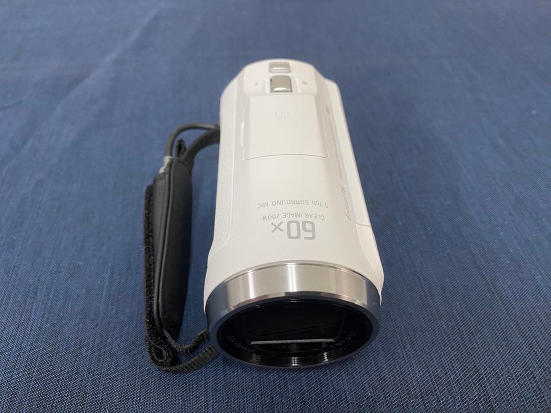 【美品】SONY HDR-CX680 ビデオカメラ ホワイト　ケースおまけ付き