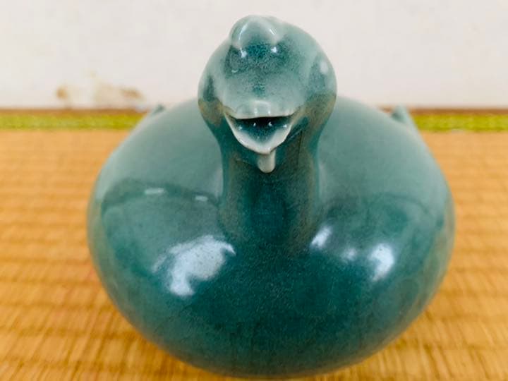 朝鮮時代の青磁、急須