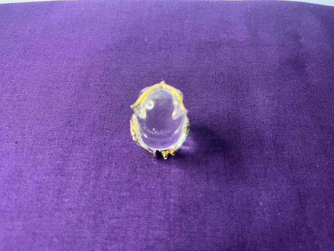 フクロウのガラス細工 GOLD