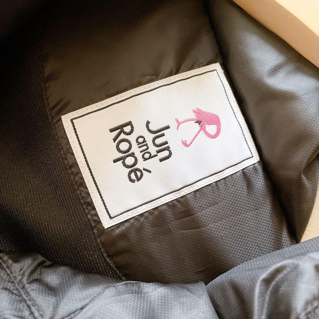 Jun&Rope 黒 ダウンベスト ゴルフウェア M