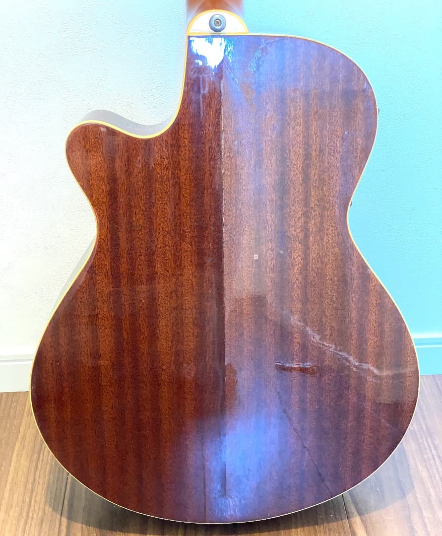 希少【注意】裏面傷みあり！Juno EA-70FC/BS エレアコ ギギター