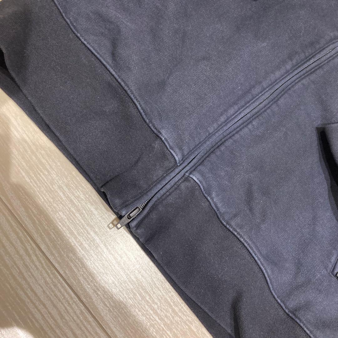 Y-3 ブラック　フード付きパーカー XL