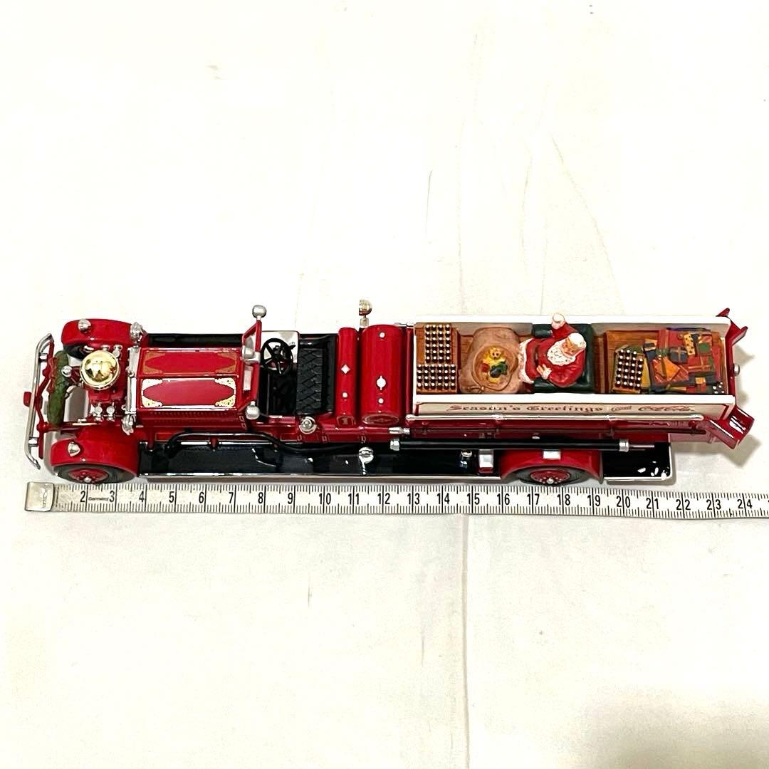 激レア　マッチボックス コカコーラ ホリデー消防車 モデル番号 YYM35193