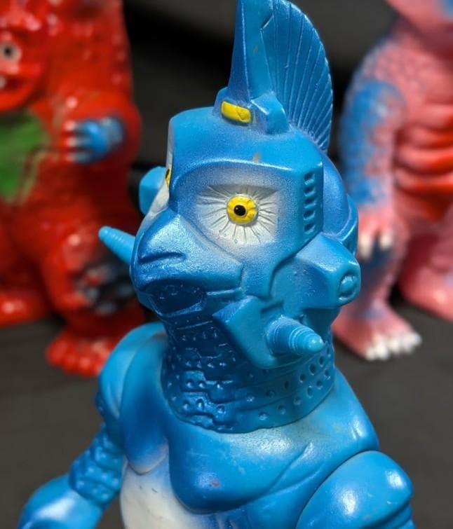 ウインダム＆ミクラス＆アギラ（ブルマァク復刻）ソフビフィギュア３体セット