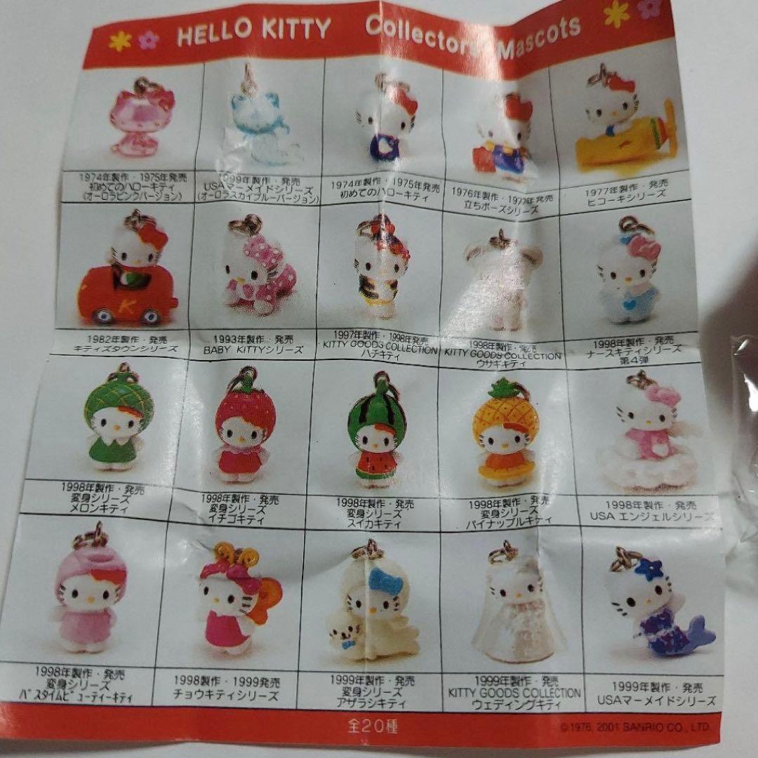 未開封 ハロー キティ コレクターズ マスコット 缶 2001年 サンリオ 箱入