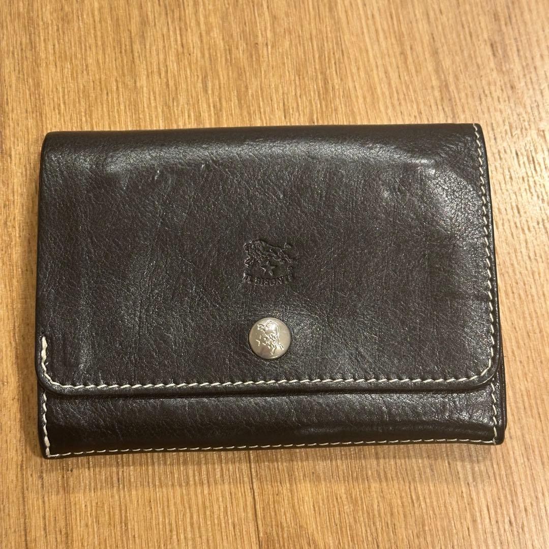 イルビゾンテ　ミディアムウォレット　ブラック