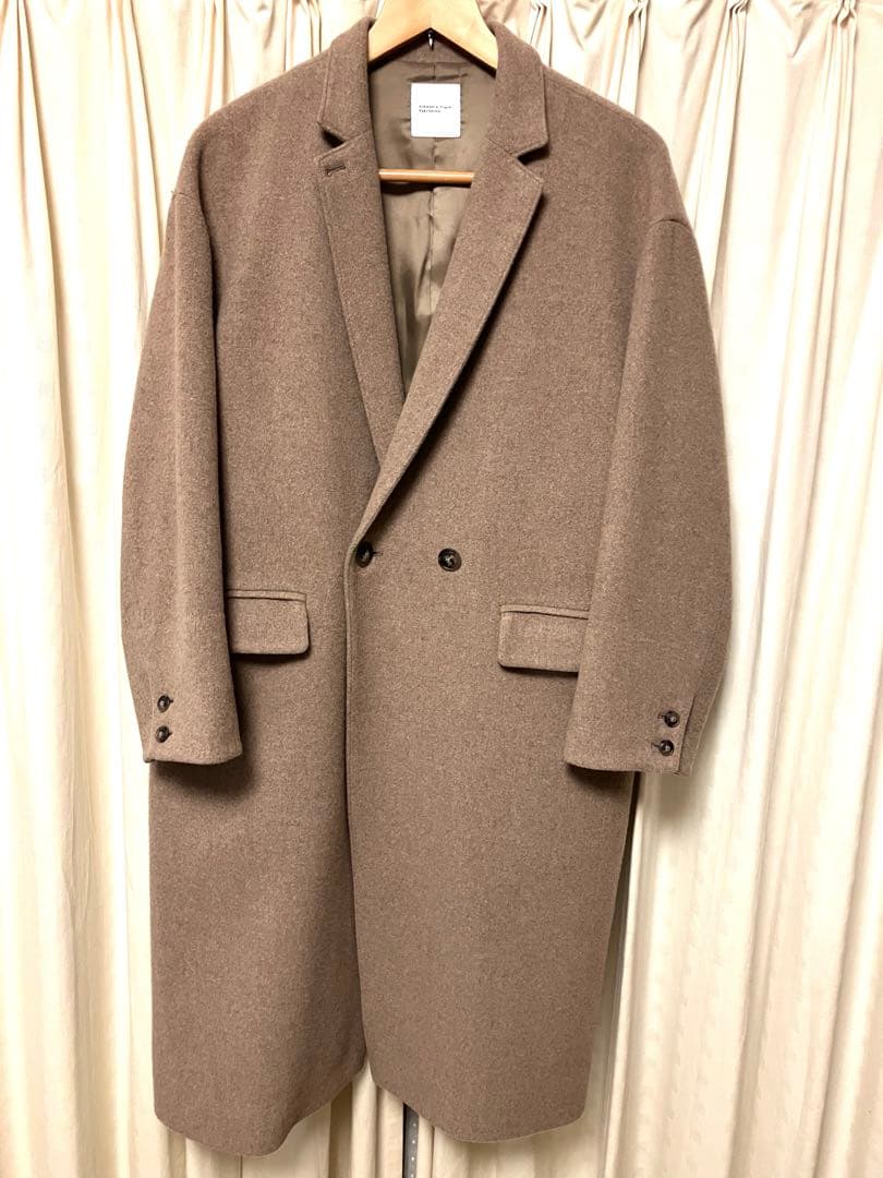 北欧暮らしの道具店　3WAYかろやかチェスターコート　ブラウン