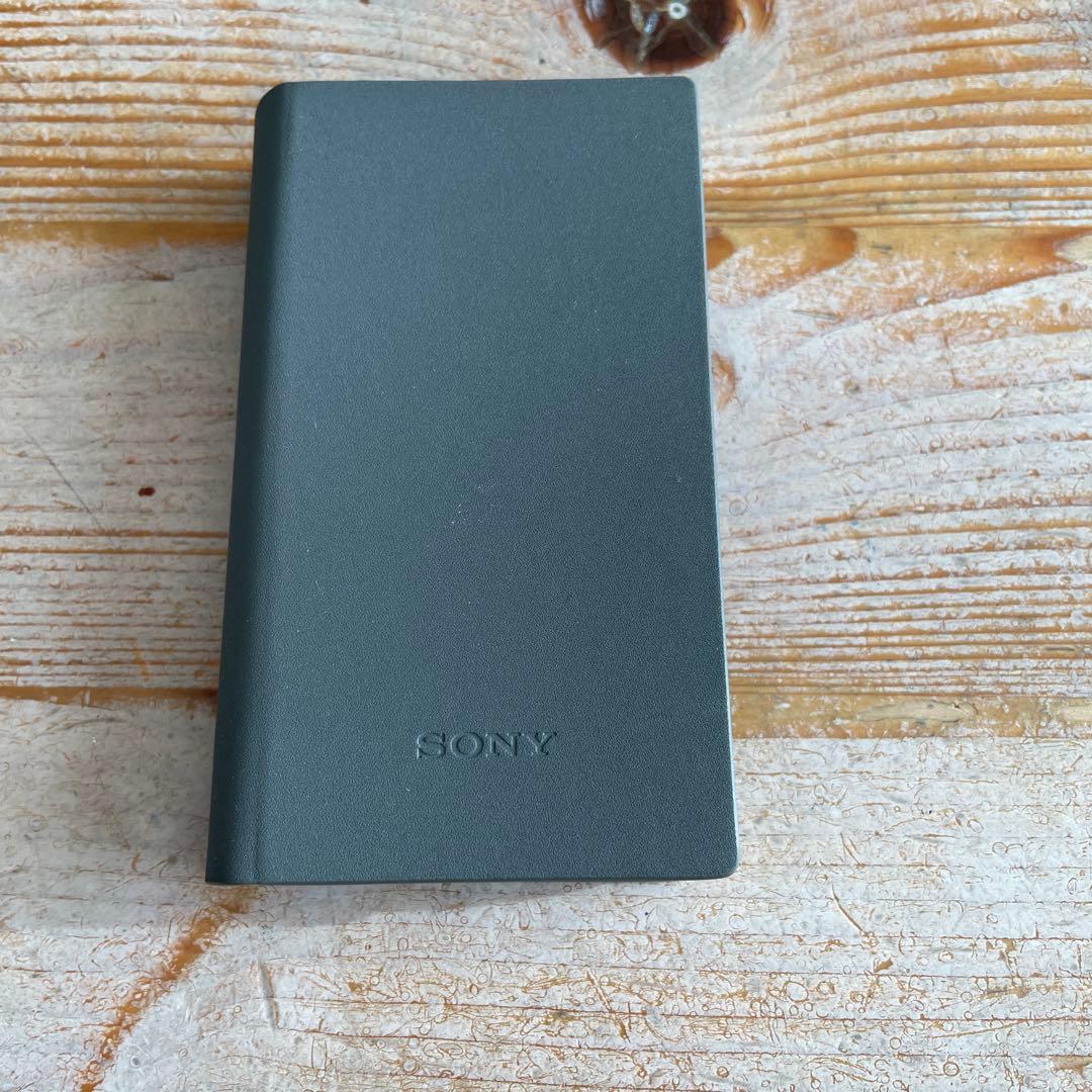 SONY NW-A307 64GB H(グレー) ソフトケース、SDカード付き