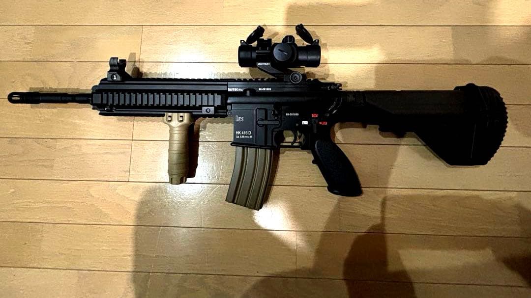 東京マルイ HK416D 次世代電動ガン ダットサイト付