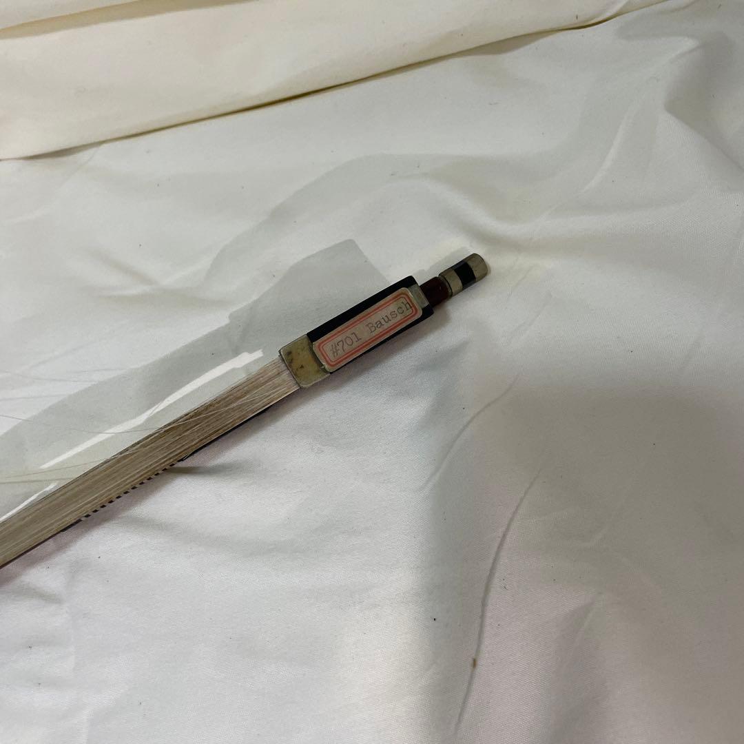 高級 ドイツ製 BAUSCH バイオリン 弓 4/4サイズ ボウ #701