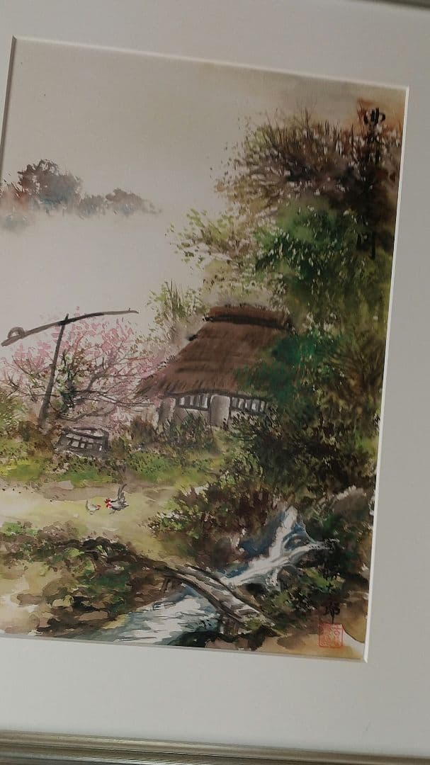 日本画水彩画⑨