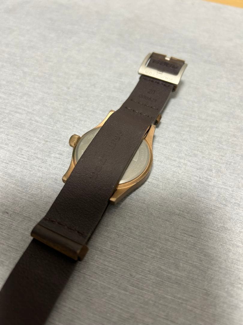 （美品）ハミルトンカーキーフィールド　ブロンズケース