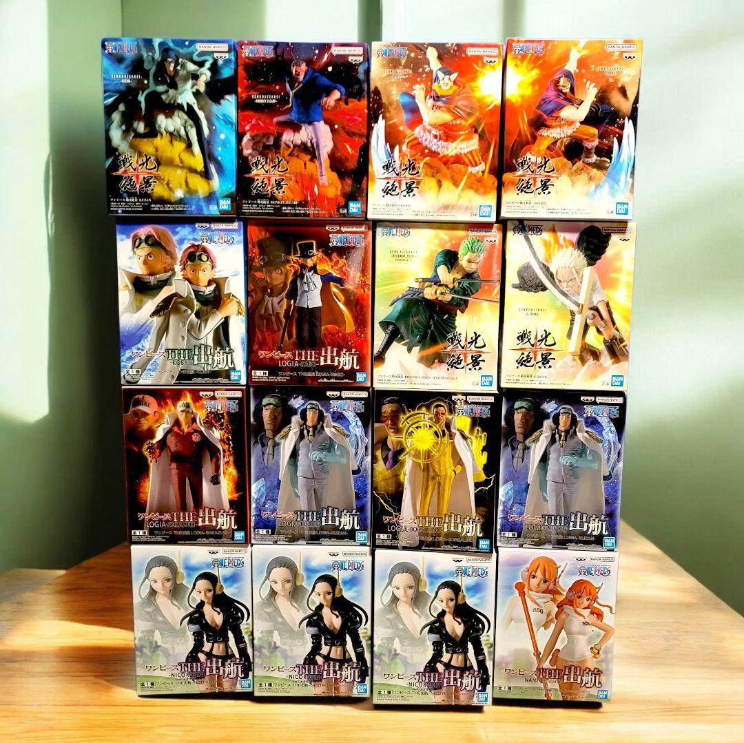 ONE PIECE Figure Lot 16pcs ワンピースまとめ売り16点