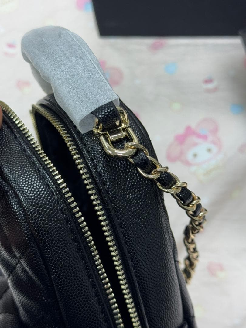 新品・ノベルティ ブラック レザー バックパック