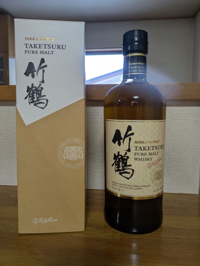 れいサマ竹鶴 ピュアモルトウイスキー 700ml 43%