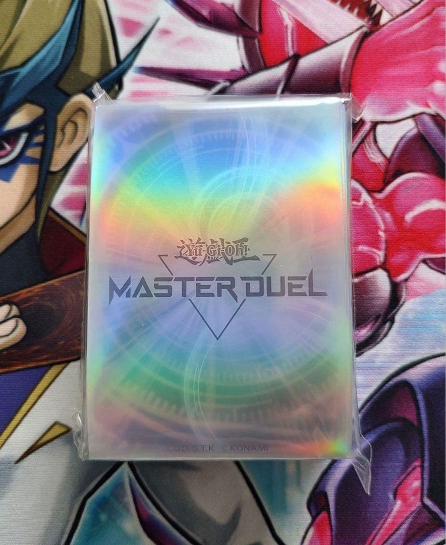 遊戯王 マスターデュエル スリーブ 白 100枚 開封済