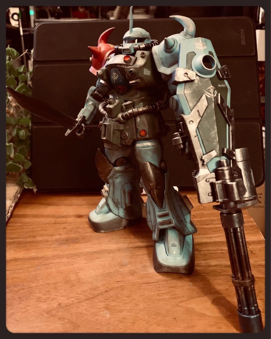 【格好良さ極めたMG グフカスオリジナルカスタム完成品】